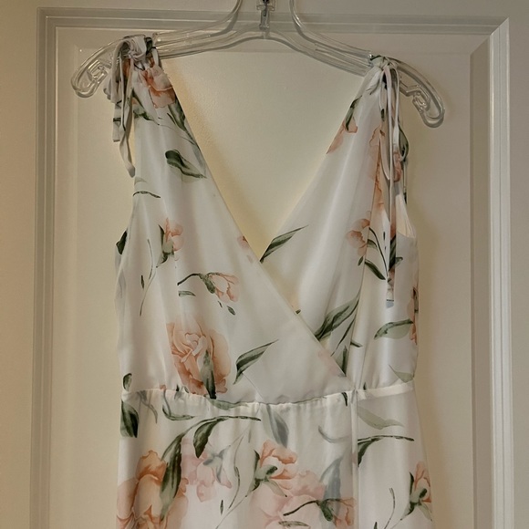 Lulus Romantic Possibilities White Floral Print Maxi Dress - Picture 6 of 9